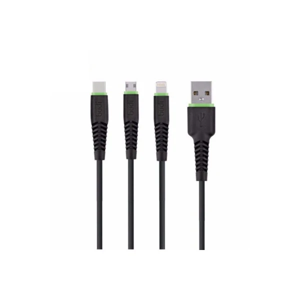 Câble Budi M8J150T3 Câble 3 En 1 3 Câble Budi M8J150T3 Câble 3 En 1