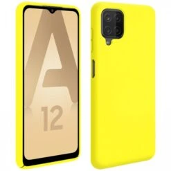 Coque Arrière - Samsung Galaxy A12 Jaune