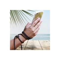 Coque Arrière - Transparente Avec Cordelière Noir - Samsung A02S -Spigen Zubehor Geschaft coque arriere transparente avec cordeliere noir samsung a02s 2