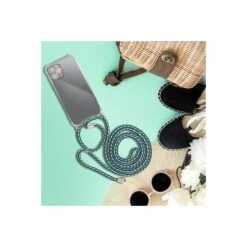 Coque Arrière - Transparente Avec Cordelière Verte - Samsung A12 -Spigen Zubehor Geschaft coque arriere transparente avec cordeliere verte samsung a12 1