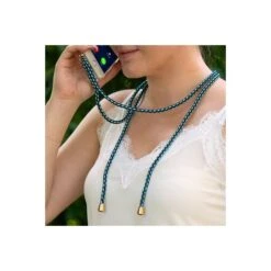 Coque Arrière - Transparente Avec Cordelière Verte - Samsung A12 -Spigen Zubehor Geschaft coque arriere transparente avec cordeliere verte samsung a12 3