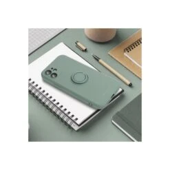 Coque Avec Support Pour IPhone 13 Mini - Vert Kaki -Spigen Zubehor Geschaft coque avec support pour iphone 13 mini vert kaki 4