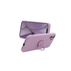 Coque Avec Support Pour IPhone 13 Pro - Mauve