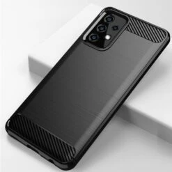 Coque Forcell Carbon Pour Samsung Galaxy A52 5G / A52 LTE / A52s - Noir