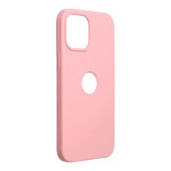 Coque Forcell Silicone Pour IPhone 12 Pro Max - Rose Pâle