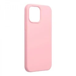 Coque Forcell Silicone Pour IPhone 13 Pro Max - Rose Pâle