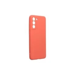 Coque Forcell Silicone Pour Samsung Galaxy S21 FE - Rose Vif