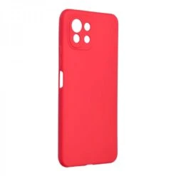Coque Forcell Soft Pour Xiaomi Mi 11 Lite 5G / Mi 11 Lite LTE ( 4G ) - Rouge