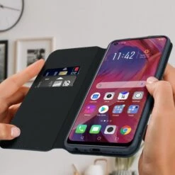 Etui Book Case Pour Oppo A16 - Noir -Spigen Zubehor Geschaft etui book case pour oppo a16 noir 2