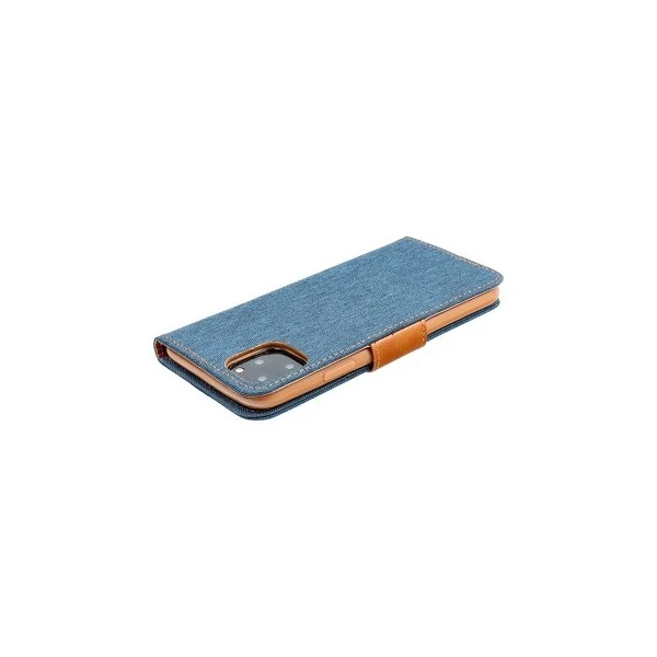 Etui Canvas Pour Samsung Galaxy S22 Plus - Bleu Marine 6 Etui Canvas Pour Samsung Galaxy S22 Plus - Bleu Marine – Bild 4