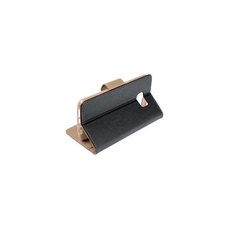 Etui Fancy Book Pour SAMSUNG A03 Noir / Or 3 Etui Fancy Book Pour SAMSUNG A03 Noir / Or