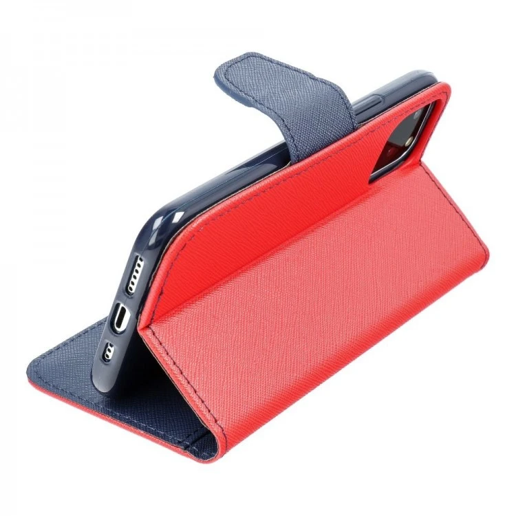 Étui Fancy Book Pour SAMSUNG A13 5G Rouge / Bleu Marine 4 Étui Fancy Book Pour SAMSUNG A13 5G Rouge / Bleu Marine – Bild 2