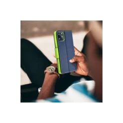 Etui Fancy Pour Samsung A52 LTE / A52 5G / A52s - Bleu Marine / Citron Vert -Spigen Zubehor Geschaft etui fancy pour samsung a52 lte a52 5g a52s bleu marine citron vert 5