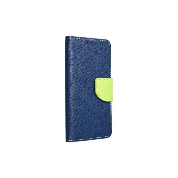 Etui Fancy Pour Samsung Galaxy S21 FE - Bleu Marine / Citron Vert 3 Etui Fancy Pour Samsung Galaxy S21 FE - Bleu Marine / Citron Vert