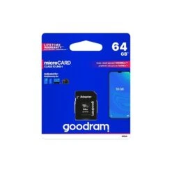 MicroSD Goodram 64GO Avec Adaptateur SD