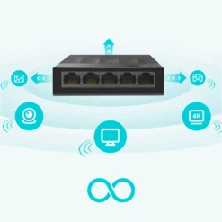 TP-Link 8 Ports Gigabit - Switch RJ45 - 10/100 Mpbs